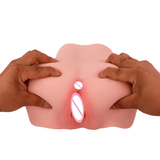 Khalesexx Sex Toys for men 3D Soft Silicone Vagina Anal Sex Dolls Male Masturbator butt