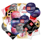 Pornhint 100 Pieces Large Oil Condom Ultra-thin Lubricated Condoms for Men Sex Products Safer Contraception