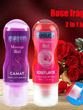 Pornhint 100ML Rose Fragrance Edible Flavor Water Based Lubricant Sex Anal Oral Gel Sex Lube For Couple Adult Strawberry Lubricants