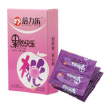 Pornhint 10PCS Fruit Flavor Condoms Sex Toys For Men Adult Lubricated Condoms Latex Smooth Thin Condom Couple Contraception Sex Supplies
