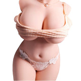 17KG TPE medio cuerpo muñecas sexuales Torso muñeca sexual realista Vagina pecho grande Sexy tetas culo gordo adultos productos eróticos juguetes sexuales para hombres