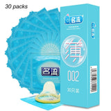 Pornhint 30pcs 0.035mm Ultra Thin Condoms Super Intimate Lubricating Natural Latex Condones Male Contraception Penis Sleeve