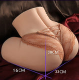 Pornhint 3D Super Real Size Male Masturbators Silicone Big Ass Man Realistic Soft Skin Sex Dolls Huge Pussy Vagina Anal Sex Toys For Men