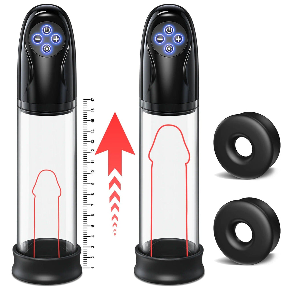 AAV Penis Pump Male Masturbators with 6 Suction Modes Electric Penis Vacuum Pump Sex Toys for Men Male Cock Enlargement Extender Pornhint pic