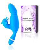 Pornhint Curves Ahead 10 Function Rechargeable Dolphin G-Spot Vibrator 7 Inch - Hott Love