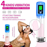 Pornhint Electric Penis Pump Sex Toys for Men Enlargement Dick pump Penis Extender Vacuum Pump Penile Enlarger Erection Male Masturbator