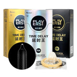 Pornhint IKOKY Time Delay Large Lubrication 12 Pieces/Pack Sex Toys for Men Natural Latex Penis Cock Sleeve Ultra Thin Condoms