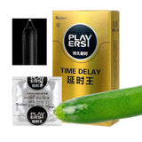 Pornhint IKOKY Time Delay Large Lubrication 12 Pieces/Pack Sex Toys for Men Natural Latex Penis Cock Sleeve Ultra Thin Condoms