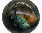 Labradorite 186g Round Collector's Sphere | 1 9/10