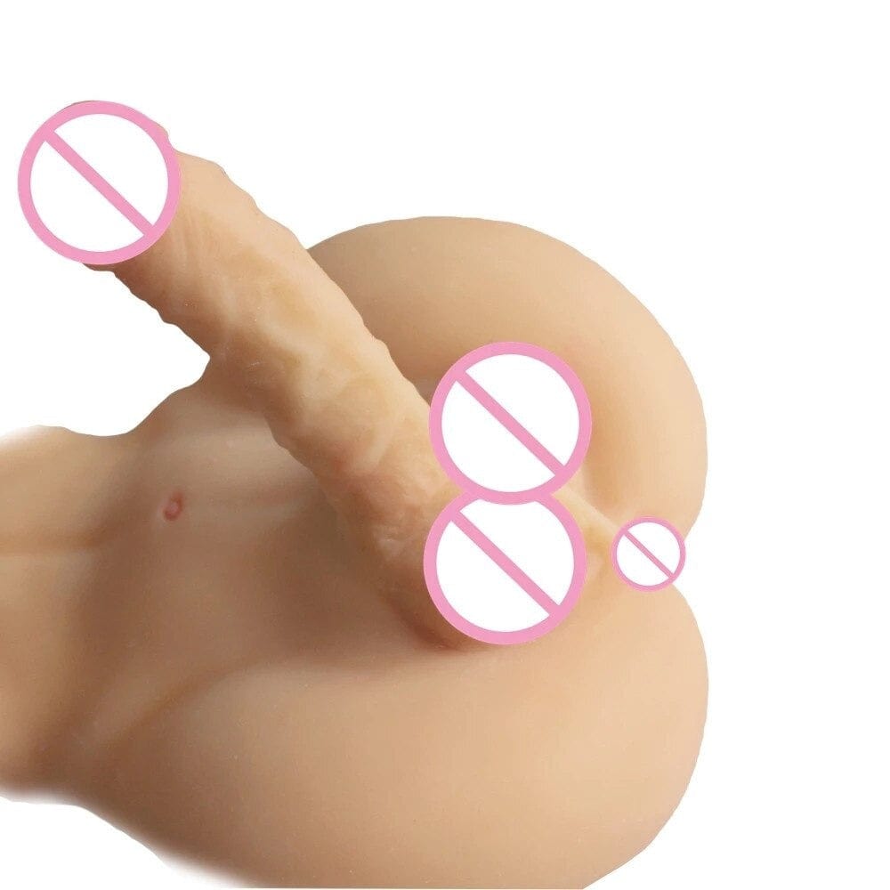 Male Half Body Sex Dolls Realistic Full Silicone With Big Dildo For Women Sex Toys Long Penis For Woman Love Doll Pornhint photo