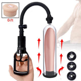 Pornhint Male Penis Pump Vacuum Enlargement Trainer Cock Dick Growth Delay Lasting Men Masturbator Negative Pressure Massager Sex Toys