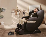Massage Chair of Dual-core S Track, Recliner of Full Body Massage Zero Gravity, Black