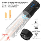 Pornhint Penis Pump Male Masturbator USB Charging Automatic Penis Extender Vacuum Pump Penile Enlarger Erection Sex Toys for Men Enlarger