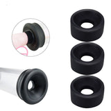 Penis Pump Ring Sex Toys for Men Silicone Sleeve for Penis Extender Trainer Accessories Men Masturbator Toys for Adults