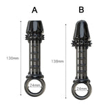 Pornhint Reusable Silicone Linen Nozzle Penis Rings Delay Ejaculation Rings Cock Sex Toys For Men Penis Sleeve Adult Supplies Cockring
