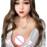 Pornhint Sex Toys Realistic Half Silicone Half Inflatable Doll Adult Male Simulation Masturbation Doll 157cm Breast Anal Vagina Big Ass