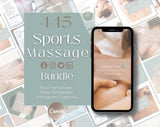 Sports Massage Instagram Template Sports Massage Social Media Template Sports Massage Template Sports Massage Therapist Sports Massage Posts