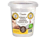 Pornhint Strahl and Pitsch massage candle wax base, S&P massage candles wax, lotion candle base