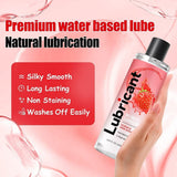 Pornhint Strawberry lubricants Anal Lubricant for Session 200/400/600ml More fruit Water-based lube oil Gay Lubricsate anal Sex Toys