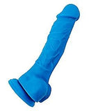 Pornhint Suction Cup Dildo With Balls Blue - 5 Inch