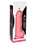 Suction Cup Dildo with Balls Pink - 5 Inch