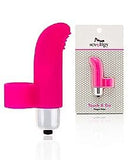 Pornhint Touch and Go Pink Fingertip Vibrator 3 Inch - Sexology
