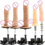 VAC-U-LOCK Sex Machine Device Attachments Big Realistic Dildo Vagina Sex Machine