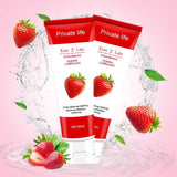 Pornhint Water Soluble Lubricant Strawberry Lubricant 60ml,Cherry,Peach,Edible Fruit Flavour Lubricants Anus Oral Sex Lube Vaginal Grease