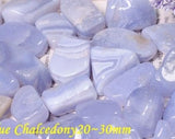 Pornhint Wholesale natural Blue Chalcedony-blue agate-agate gravels-chips-polished-jewelry making-healing-meditation-strong energy-9~12mm-20~30mm