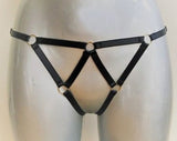 Pornhint Xena - Harness Ouvert Knicker - Frame Lingerie - Caged Panties