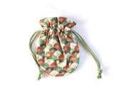 Pornhint YUANWELLNESS: Handmade Carrying Storage Mini Bag for Acupuncture tools, Healing Crystal