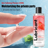 Strawberry lubricants Anal Lubricant for Session 200/400/600ml More fruit Water-based lube oil Gay Lubricsate anal Sex Toys