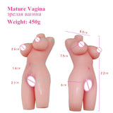 3D Real Silicone Sex Doll with Realistic Big Breast Artificial Pussy Vagina for Men Masturbator Sex Toys