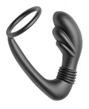 Cobra Silicone P-Spot massageador e anel peniano