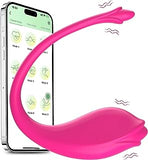 Wearable Panty Vibrator with Smart App Remote Control, Mini G Spot Vibrating Massager for Girls, Small Long Distance Clitoris Vibrateuroy for Women, Adult Sex Toys for Female Couple