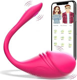 Vibrating Wearable G-spot Egg Vibrator, Nncum Smart APP Remote Control Pantie Vibe Anal Sex Toys with 10 Vibration Modes, Waterproof Prostate Massager Vagina Stimulator for Men & Women