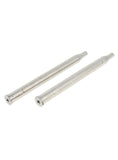 1 Pair Telescopic Rod Stainless Steel Sticks for Wing Belly Dance