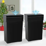 2-Pack 13 Gallon Kitchen Trash Can Plastic Trash Can, 50 Lite Electronic Motion Sensor Automatic Garbage Can  Garbage Bin Trash Bin with Lid