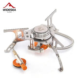Widesea Outdoor Gas Stove Camping Gas burner Folding Electronic Stove hiking Portable Foldable Split Stoves 3000W - Khalesexx