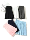 XS-3XL Women Skirt Fashion High Waist Pleated Skirt Sweet Cute Girls Dance Mini Skirt Cosplay Preppy Uniform School Short Skirts