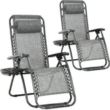 Zero Gravity Chair Patio Chairs Set of 2 Lawn Chair Outdoor Chair Deck Chairs Camping Chairs Folding Lounge Chair Beach Chairs Anti Recliner Pool Chai