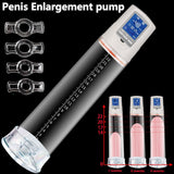 Electric Beginner Penis Pump USB Rechargeable Automatic Penis Enlargement Vacuum Erection Penis Extender Male Enlarger Sex Toy