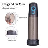 Electric Vacuum Penis Pump Penis Expander Male Enhancement Penis Exercise Aid Sex Toy USB Rechargeable Massage Phallus Device