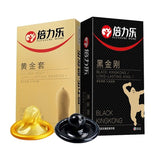 HoozGee 10pcs Large Oil Ultra Thin Condom for Men Natural Rubber Latex Penis Cock Sleeve Intimate Contraception Sex Products