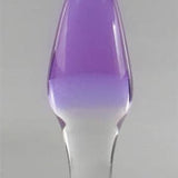 XS Extra Small Glass Color-Fade Slender-Neck Tapered Butt Plug Sex Toy