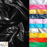 Glossy Stretch Fetish Patent Vinyl Spandex Fabric - 15 COLORS - By The Yard DIY Apparel Accessories Shoes Cosplay
