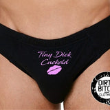 Tiny Dick Cuckold Mens underwear, adult, fetish, cuckold, sex clothing ,boxers, swingers, gay, lgbt, printed BRIEFS