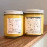 Sunscreen Candle | SPF Soy Candle | Coconut Suntan Lotion Soy Candle | Single Wick or Two Wick Coppertone Candle | Bright Yellow Candle