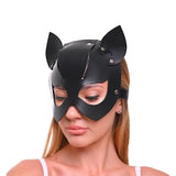 Cat Mask, Sexy BDSM Mask, Leather cat mask, BDSM mask, Bdsm toys, Mature, Masquerade mask, Cat woman mask, Fetish mask, Masks, Cat woman.