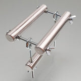 Tight Squeeze Ball Splitter / Crusher CBT Aluminum Penis Vice Chastity Device from Ballistic Metal Cock Ball Crushing BDSM